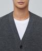Musinsa Standard Lambswool Oversized Cardigan [Medium Gray]