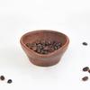 Wooden Coffee Bean Trays Solid Wood Coffee Bean Measuring Bowl Container Espresso Dosing Cup Display Tray Coffee Accessories
