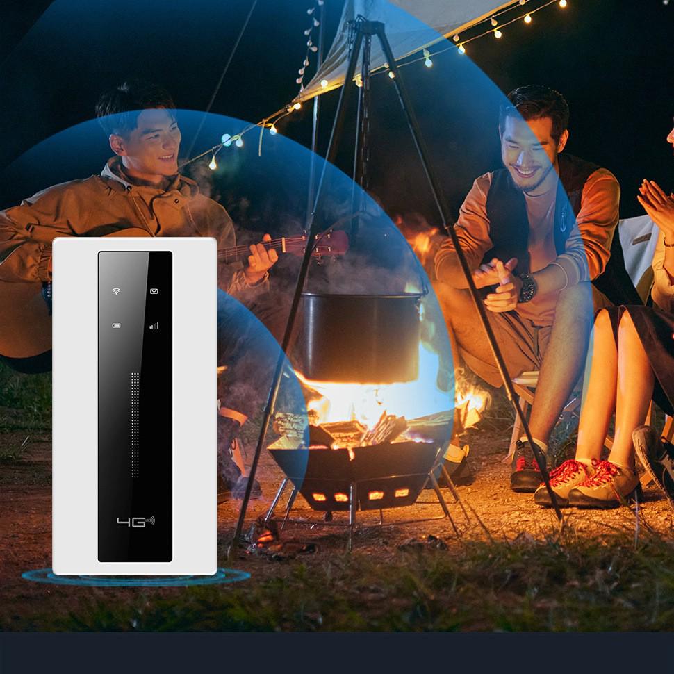 4G Portable WiFi Router with 10000mAh Battery and SIM Card Slot - European Hot Sale