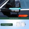 2PCS Universal Turn Signal Blinker Lamp Blue LED Car Rearview Mirror Light  Auto Accessory