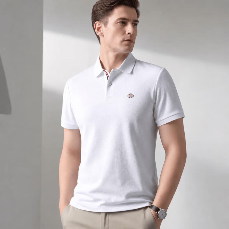VEE KELLEN Men s Breathable Business Casual Polo Shirt M