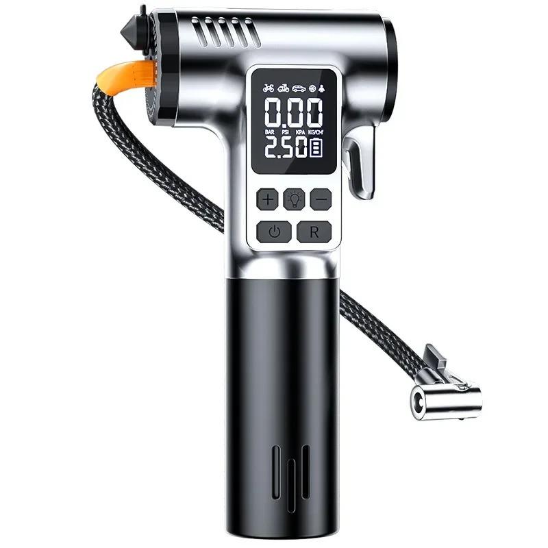 bicycle pump Portable Car Air Pump Electric Tire Inflator Wireless Air Compressor  Air Injector for Tyre Bike Motorcycle Ball Wireless