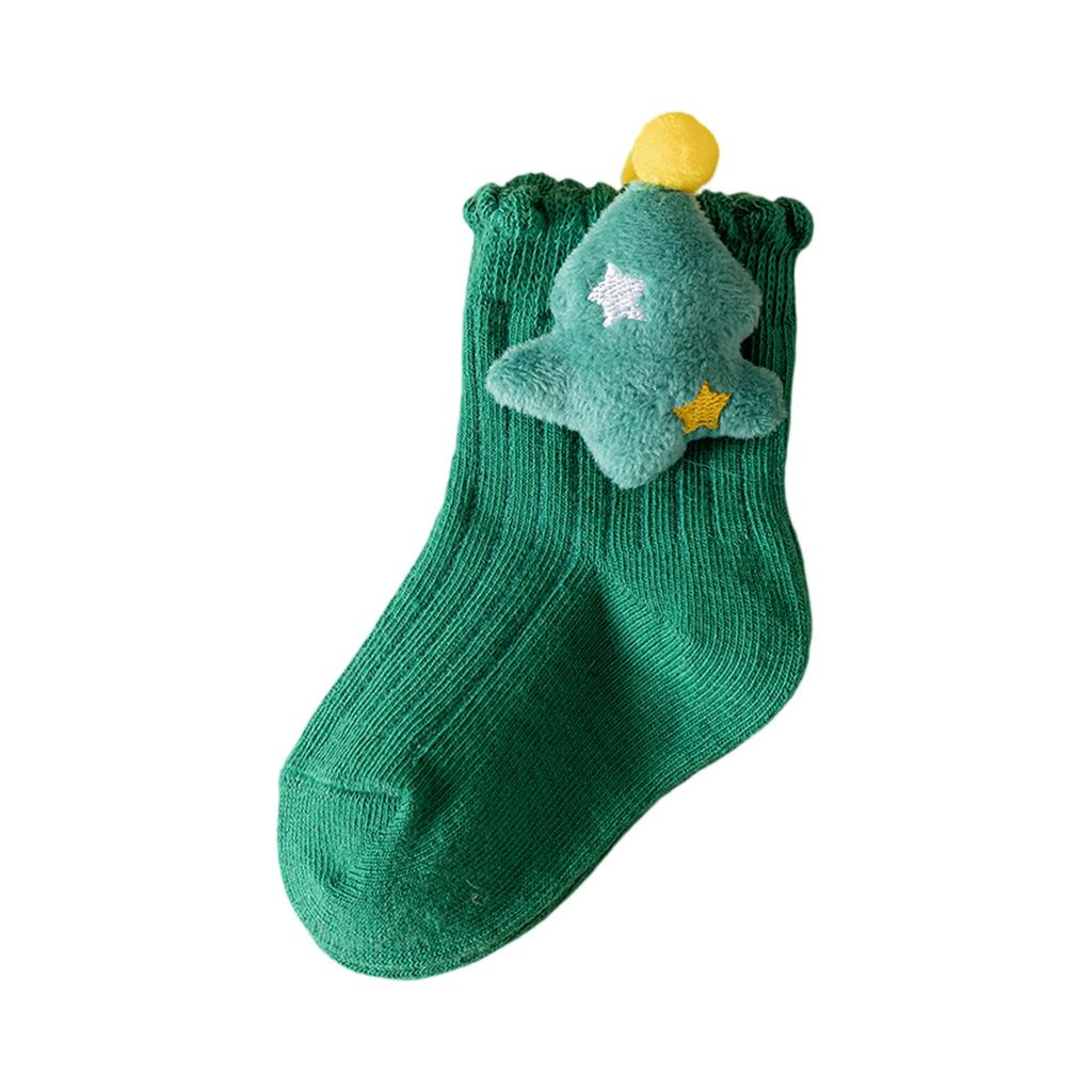 Children's Socks, Middle Socks, Baby, Middle And Small Children, Newborns, Bow, Christmas