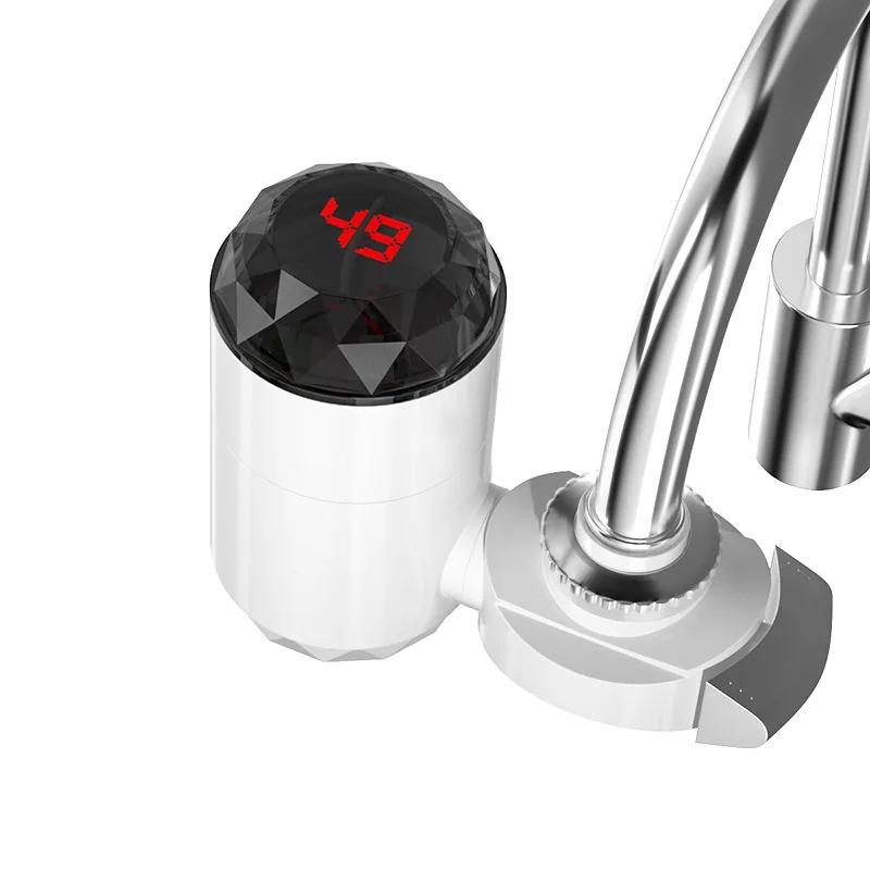 Kitchen Instant  Eectric Water Heater Tap Hot Water Faucet Heater Cold Heating Faucet Tankless Instantaneous Water Heater Home