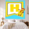 Numberblocks Wall Decor Tapestry Art For Pet Memorial Birthdaywedding Party Backdrop Family Gift
