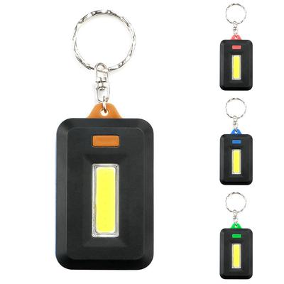 Mini Portable LED COB Keychain Flashlight Camping Outdoor Climbing Light Lamp