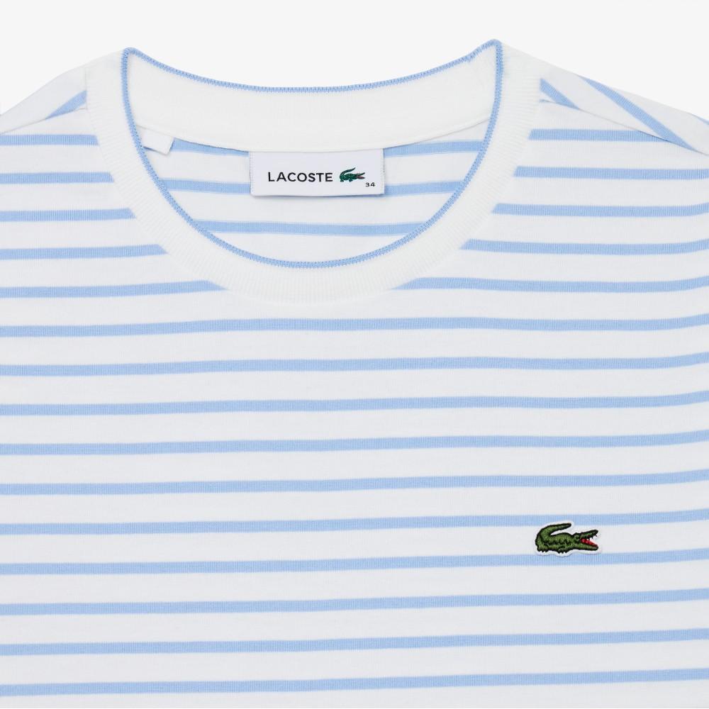 [lacoste] Women's Striped Short-Sleeve T-shirt TF262E-56GAEY