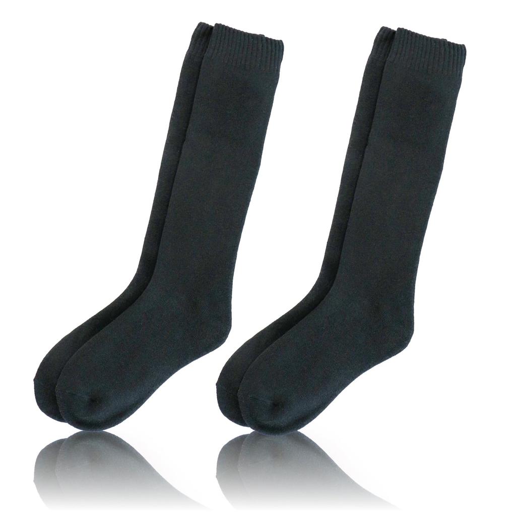 Liscia Warm Socks of and Stretchy for Fall and Warm and and Like a Double Warm Fleece and Pile Women's Knee-High (Set 2) Thick, Warm, Winter, Warm,