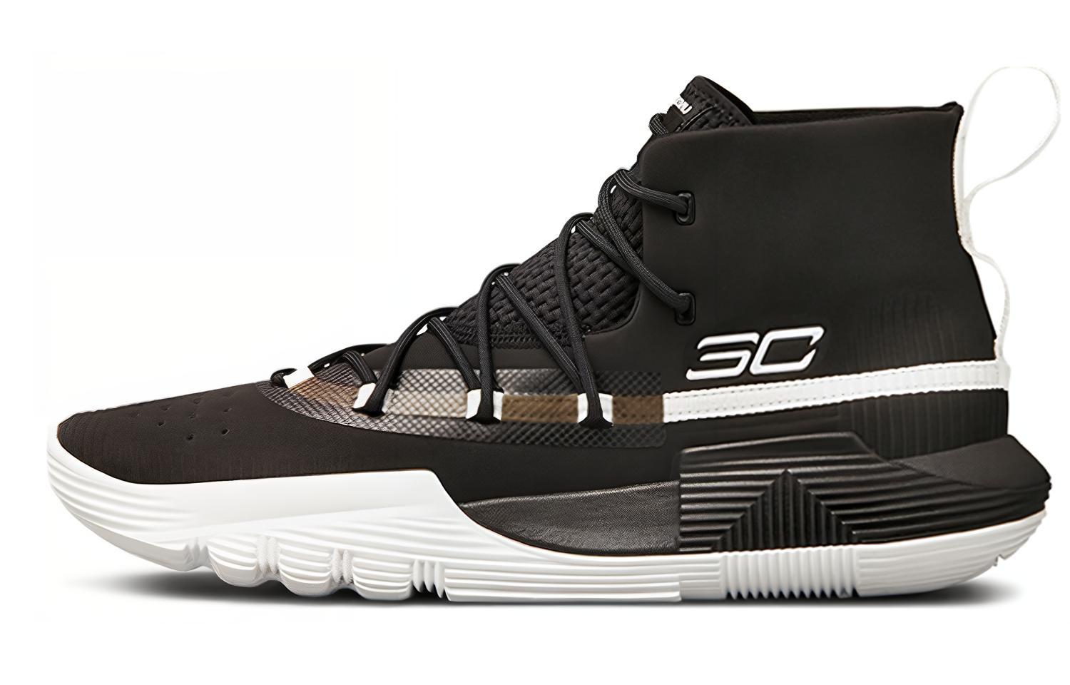 Under Armour Curry 3Zer0 2 Черно-белый 3020613-001 45.5