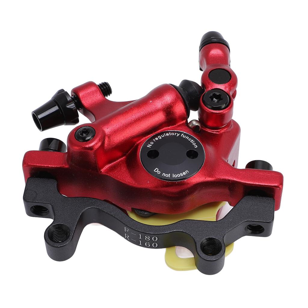 HB100 Hydraulic Disc Brake Caliper for M365 Pro Pro2 Electric Scooter Disc Brake Caliper with Adapter Red