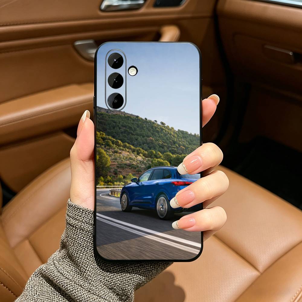 COOL Q5 series car-ES Phone Case For Samsung Galaxy A73,A71 A72,A70,A53,A52,A51,Soft Silicone Black Cover Samsung a40