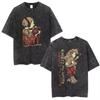 Sommer-Heißverkauf Gewaschen Vintage Korn Tour 2026 Merch T-Shirt Unisex Gothic Rock Popmusik T-Shirt Y2k Baumwolle Übergroße T-Shirts