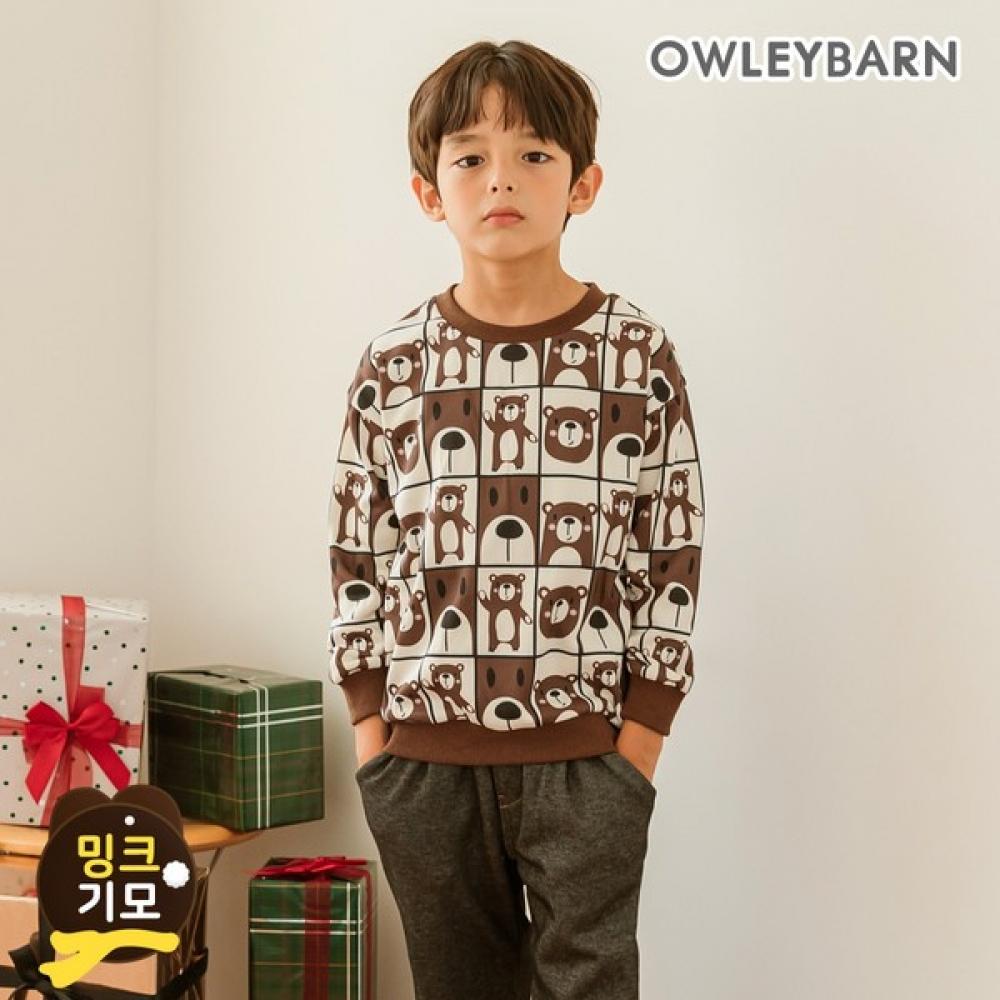 

Толстовка из меха норки Olivan Bear Check Brown Brown/140