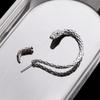 New Punk Twining Snake Shape Earrings Drop For Men and Women Vintage Cuff Earrings for Women Animal Hip Hop Gothic Style Jewelry