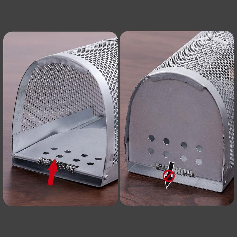 High-Sensitivity Galvanized Rat Trap Rat Trap Cage Pest Control All Mice And Rat Can Fit In Mice Rodent Catcher Rat Trap Cage