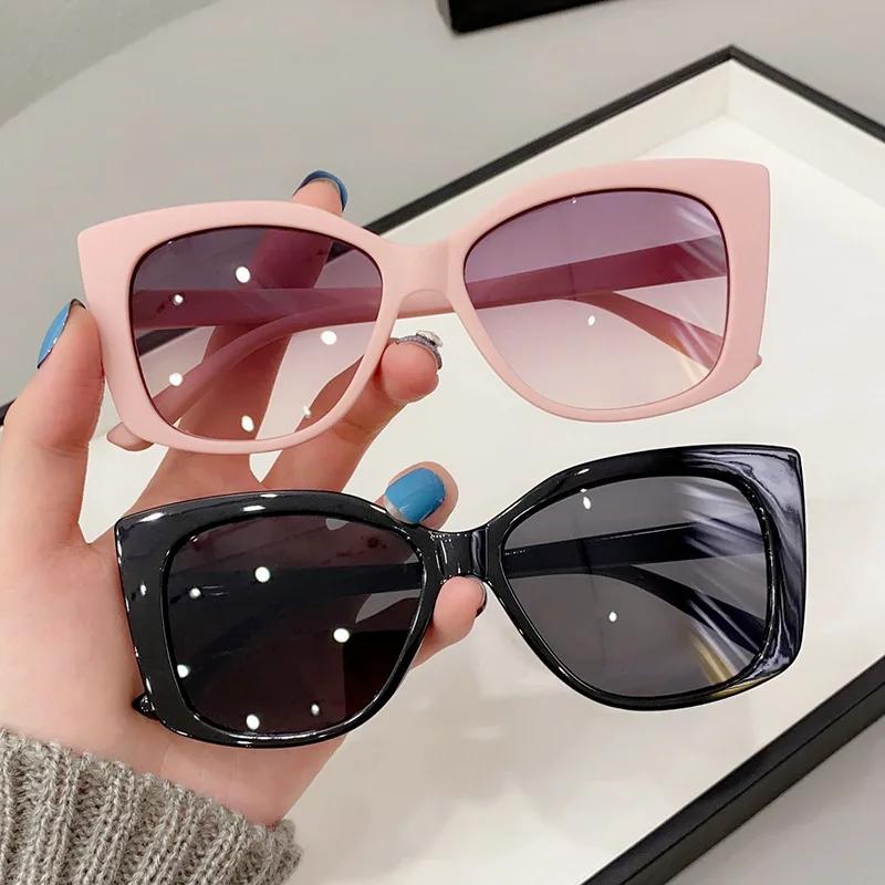 New Fashion Cat Eye Sunglasses Women Luxury Designer Sun Glasses UV Protection High Definition Travel Shades