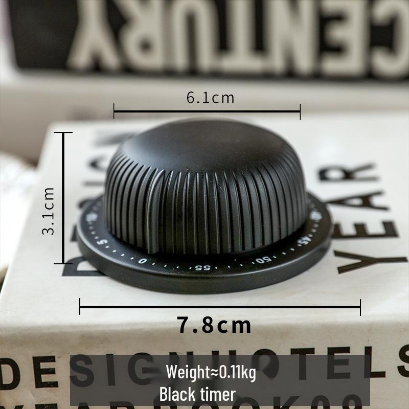

Stainless Steel Magnetic Kitchen Timer: UFO Design for Baking & Learning Time Management
