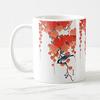 Ohara Tree and Photo Mug Koson's "Paulownia Chickadee" Mug (Ukiyo-e Series) (B)