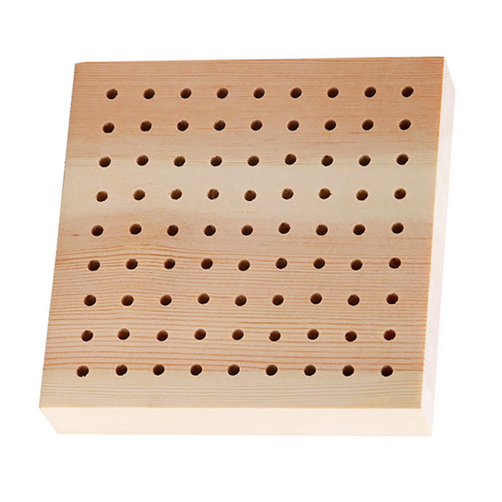 

Clay Pottery Drying Stand 81 Holes 61 Holes Square Ceramic Display Stand For Display Clay Pottery Sculpture A