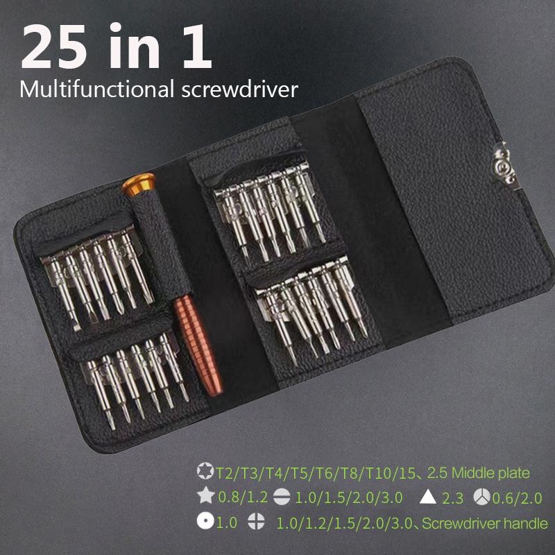 Schraubendreher-Set 25 in 1 Torx Multifunktionales Öffnungs-Reparaturwerkzeug-Set Präzisionsschraubendreher Für Handys Tablet-PC Handwerkzeuge