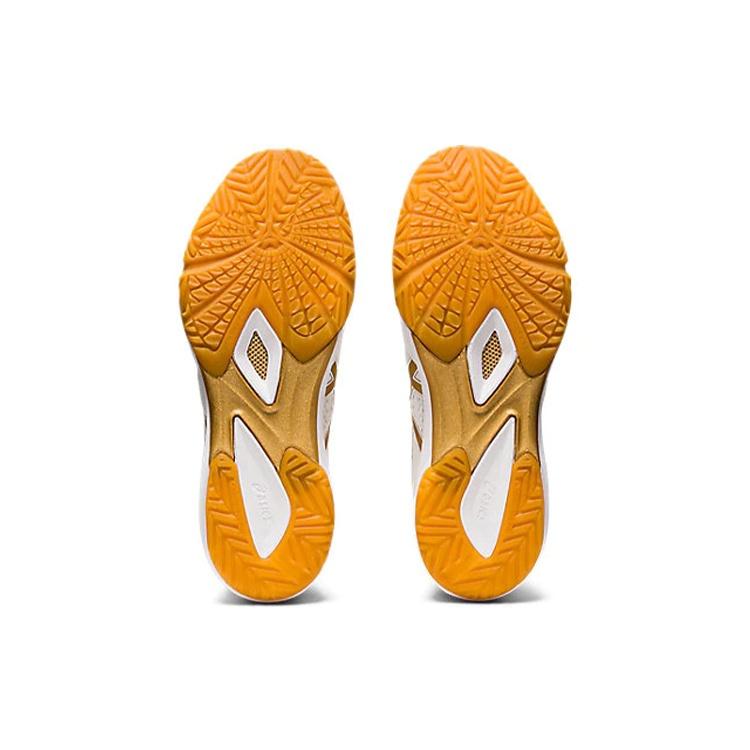(WMNS) ASICS Attack Dominate FF 2 'White Pure Gold' Women's 1073A010-102