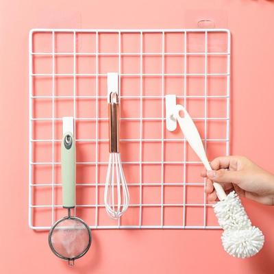 Weißes Kindergarten Wand Drahtgitter Foto Rack