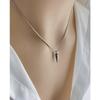 Fashion Spring Spike Pendant Necklace Adjustable Choker Simple Collar Necklace Party Jewelry Hip Hop Clavicle Chain