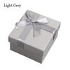High Quality Square Gift Packing Box Bowknot Design Dustproof Jewelry Packing Case Gift Show Case Gift