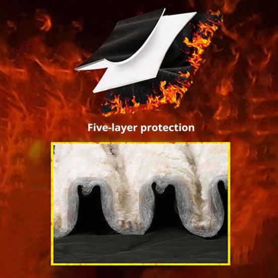 Zima Podzim Muži Sportovní kalhoty Volný Elastický pas Silný plyš Vodotěsné Polstrované Kapsy Volné Rovné Jednobarevné Kalhoty na cvičení