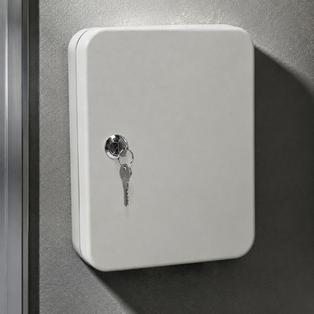Wall-Mounted Key Management Cabinet Slim for Property Managers