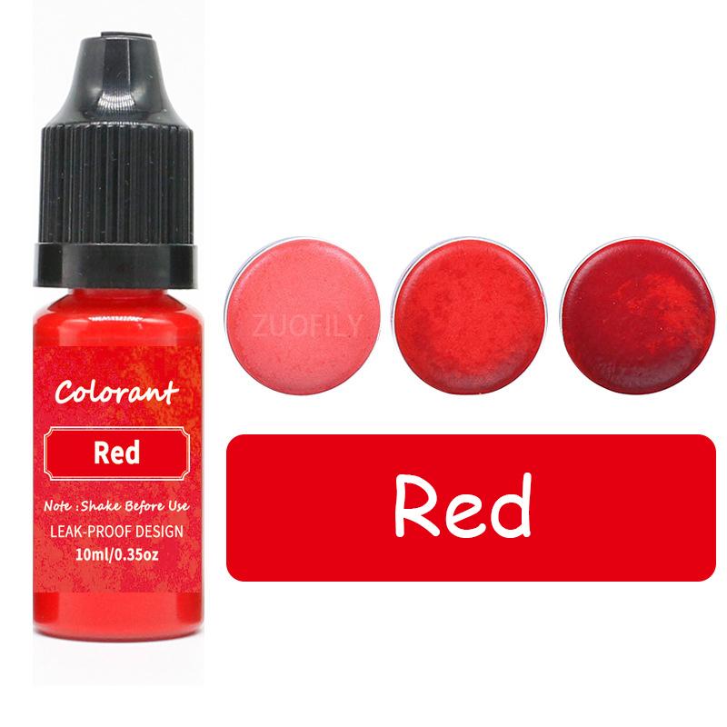 10ml Candle Soap Pigment Liquid Colorant for DIY Aromatherapy Candle Resin Coloring Dye Handmade Crafts Jewelry Making Supplies