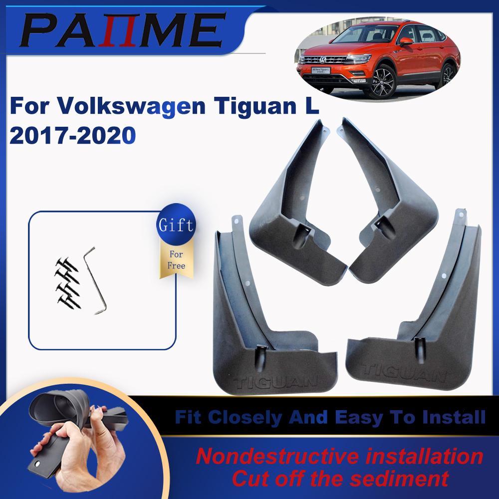 

Комплект из 4 шт. брызговиков для volkswagen vw tiguan l 2017-брызговики, передние и задние брызговики, брызговики, крыло