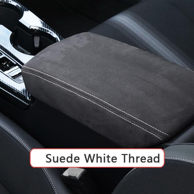 For Honda Civic 11th Gen Civic Car Armrest Mat Center Storage Box Pad Protector Leather Cover Decoration Accessories