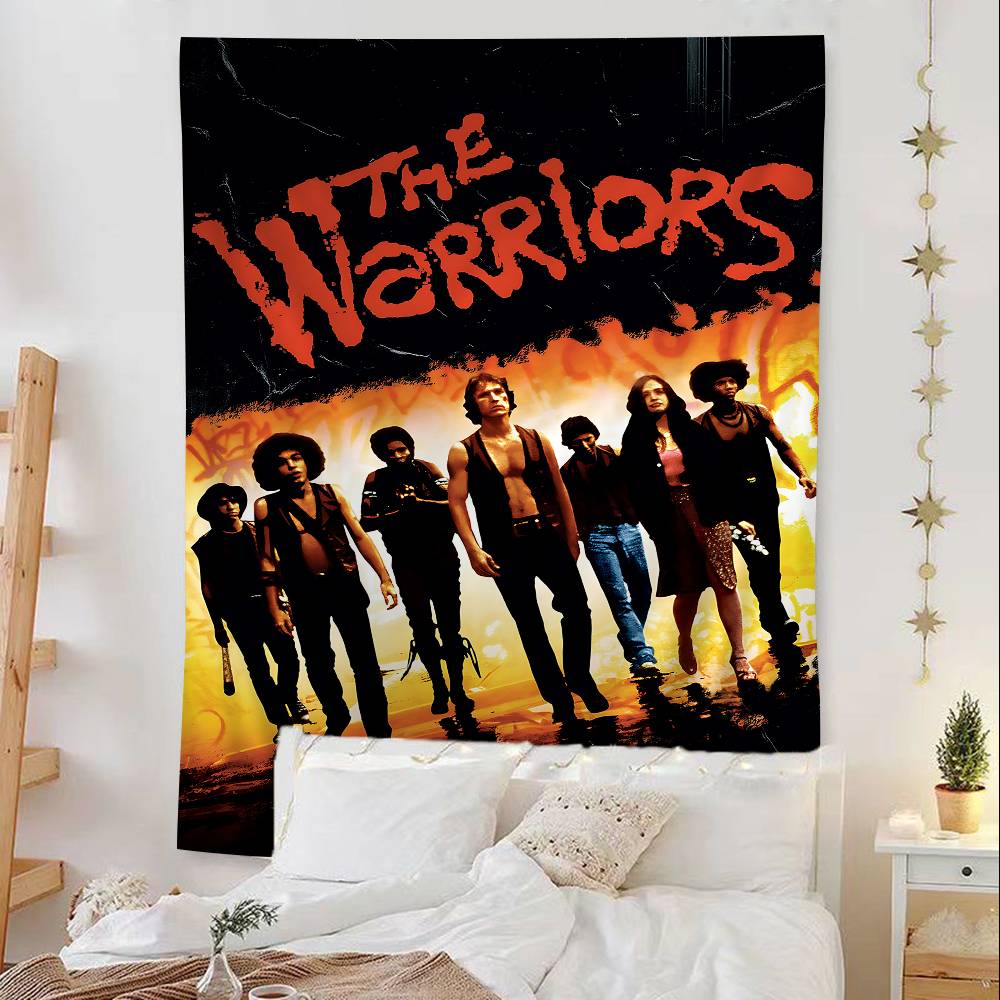 City Movie T-The Warriors DIY Wall Tapestry for Living Room Home Dorm Decor Wall Art Decor