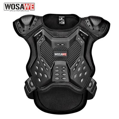 Kids Motocross Vest Motorbike Rider Spine Chest Vest Youth Skiing Skating Sports Vest