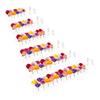 Acrylic Vase Flowers Boxes Water Holder Art Propagation Plant Container LED Lights String Bud
