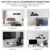 Universal Wall-mounted Projector Shelf  Aluminum Alloy Multi-purpose WiFi Set-top Box Stand Easy Dissipate Heat for Home