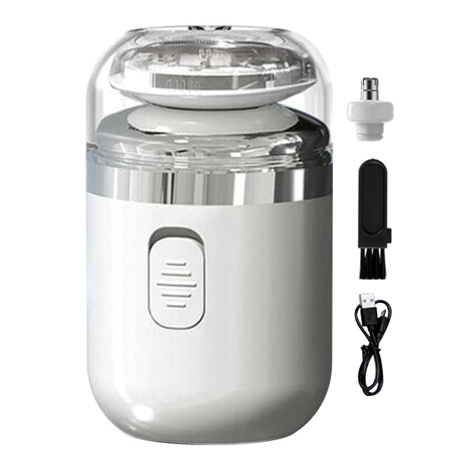 

Мини Дорожная Электробритва Триммер для Волос в Носу USB Капсула Путешественник Сверхдолгий Срок Службы Портативный Мощный Быстрое Бритье Тихая Бритва белый