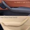 Interior Door Inner Panel Handle Pull Trim Cover For BMW X1 E84 X1 23d/25i/16d/16i/18d/20i 2008-2016 Car Accessories 51412991775