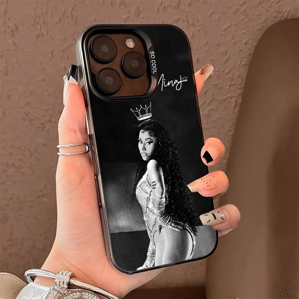 Nicki Minaj Rapper Phone Case For IPhone 16 15 14 13 12 11 Pro Max 17 Plus Colorful Cover