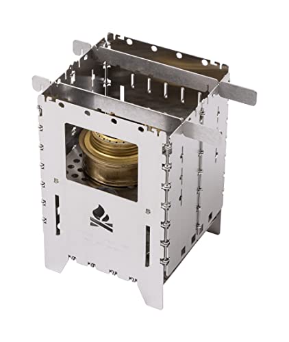 Bushcraft Essentials Outdoor Cooker Bush Box XL Stainless Steel Combination Set