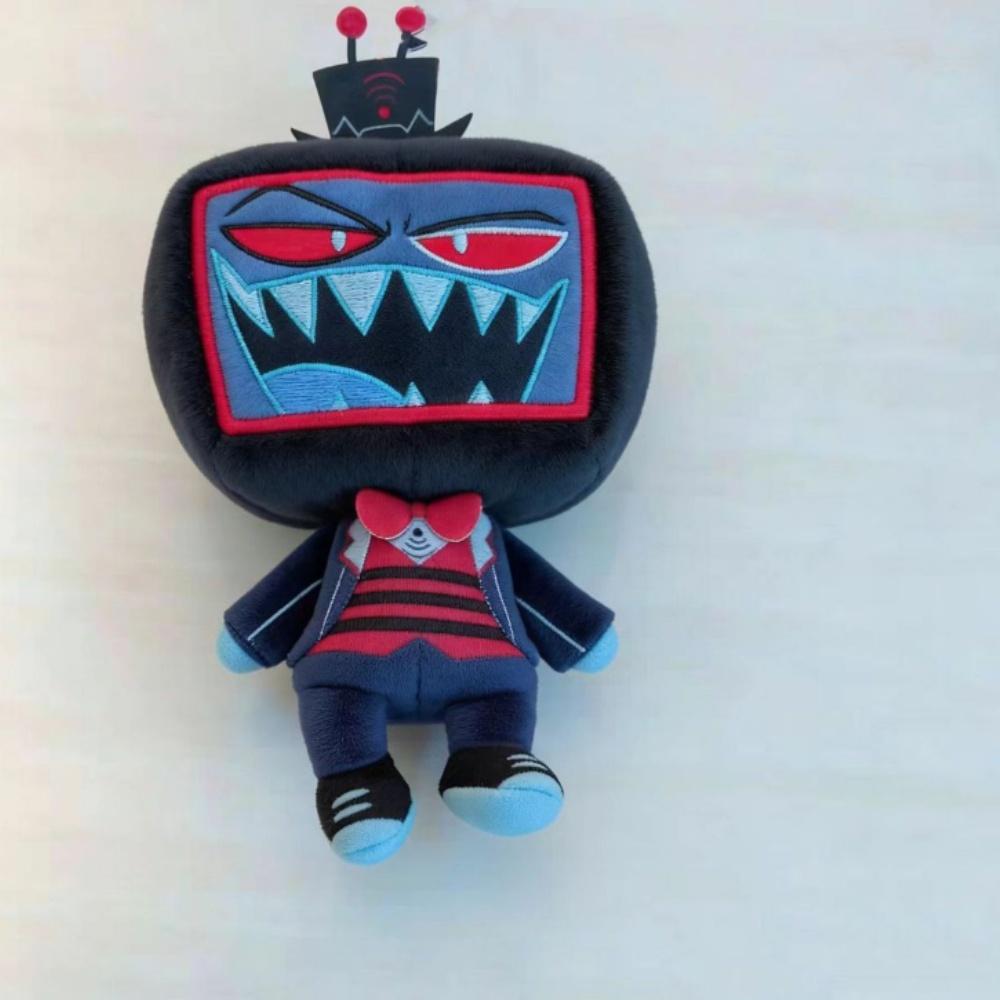 1:1 Replica Edition Vox Hazbin El Q Version Ko Ver Not Genuine Plush Doll Cute Anime Peripherals Toy Birthday Christmas Gift