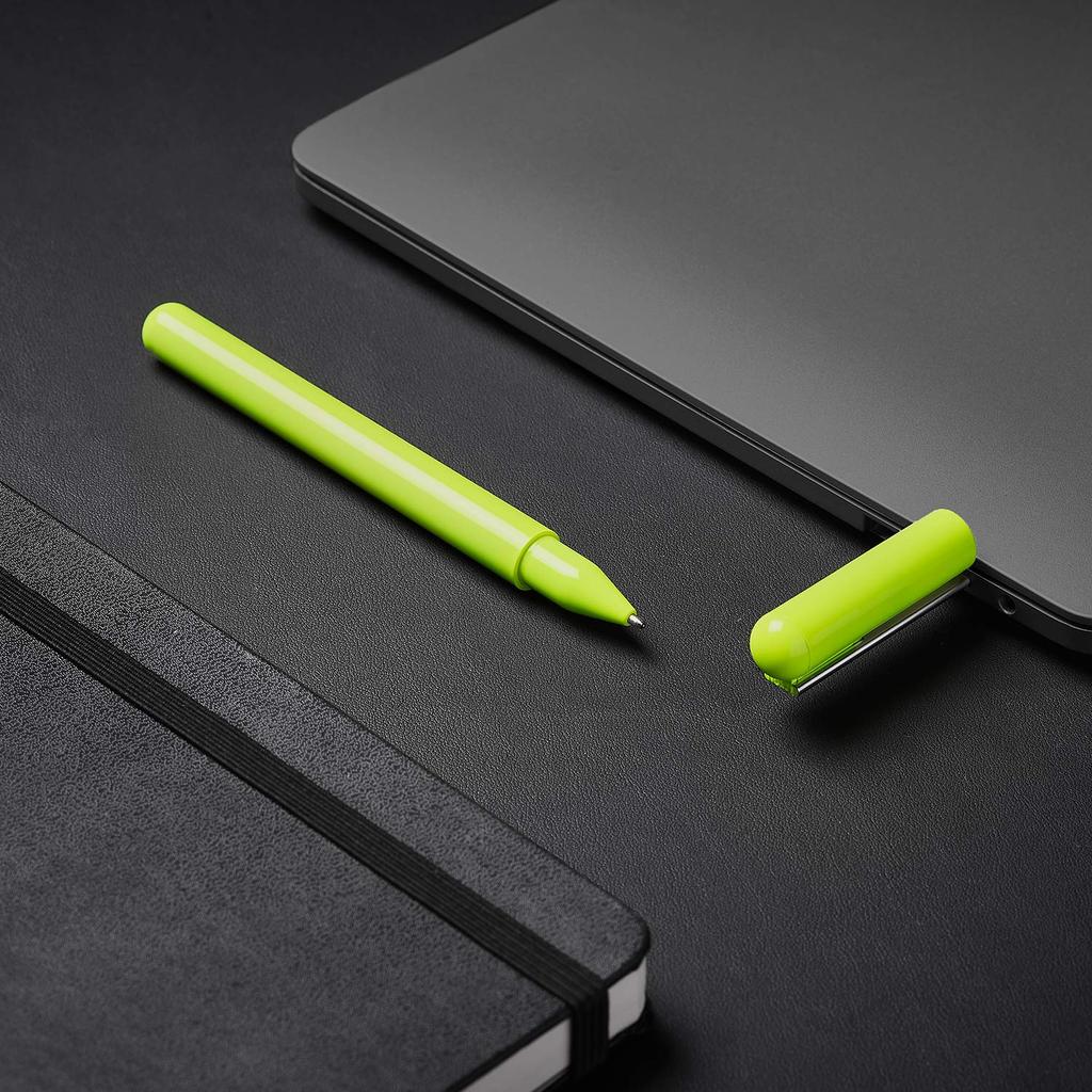 LEXON C-PEN 32GB USB-C Flash Memory with Black Ink Ballpoint Pen (LS101N Black) - Refillable Ink