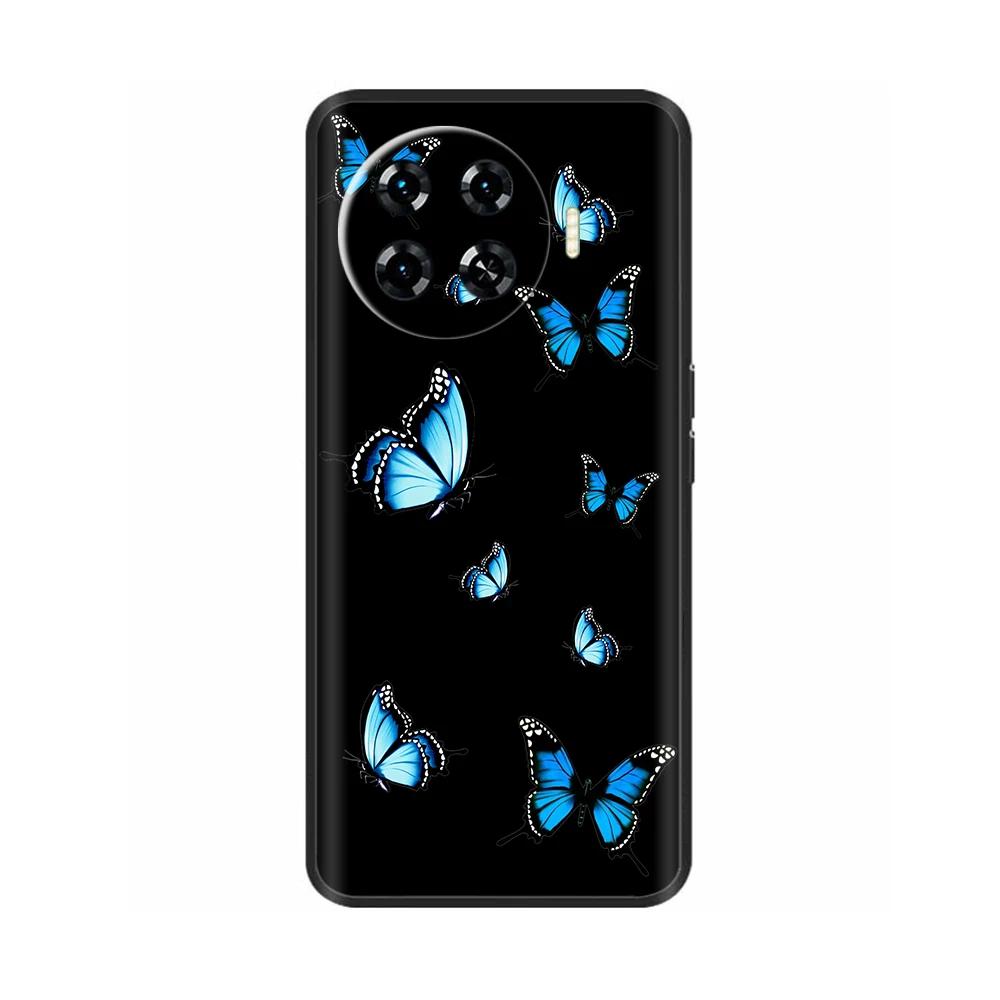 Shockproof Case For Tecno Spark 20 Pro Plus Case Luxury Painted Soft TPU Silicone Phone Back Cover For Tecno Spark 20 Pro+Cases