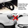 JDM Rear Tow Hook Trailer Ring+ Quick Release Fasteners Bumper for Honda Civic