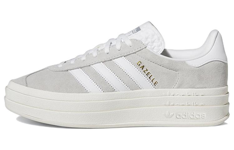Gazelle Wmns Adidas Originals Bold  Grey White  Women s HQ6893 38