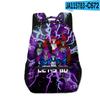 Trendy Novelty Kpop Youthful School Bags Unisex Gorilla Tag Travel Bags 3D Print Oxford Waterproof Notebook Shoulder Backpacks