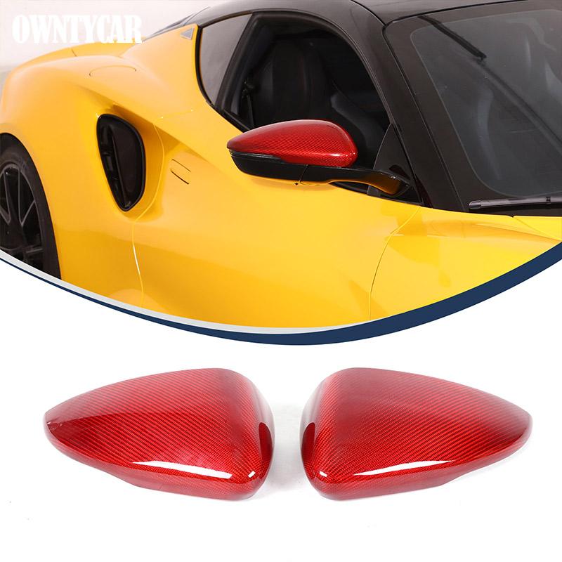 For Lotus EMIRA 2026-2026 Red Real Carbon Fiber Car Steering Wheels Console Gear Shift Panel Cover Trim Sticker Car Accessories