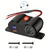 3 In 1 Dual USB Outlet Socket Car Cigarette Lighter 12V 24V Fast Charger Plug Power Adapter for Car Mobile Phone DVR Chargers