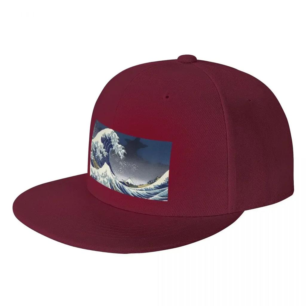 Great Wave Kanagawa Night Baseball Cap Anime Hat Sun Cap New In Hat Hat Baseball Cap Women Unisexs